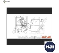 Fuel filter Filter Insert DP1110.13.0304 Drve+ for PEUGEOT LAND ROVER CITROËN