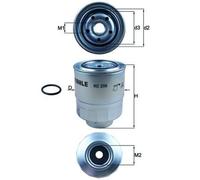 Fuel Filter KC256D Mahle 16901RJLE01 16901RMAE00 16901RMAE01