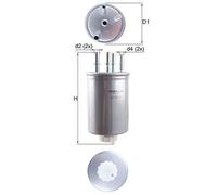 Mahle Fuel Filter KL1026/C2Z8780 - In-Line - Fits JAGUAR XJ X351 3.0D 2009