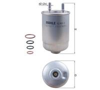 Mahle Original Fuel Filter KL 485/5D – In-line, Fits Renault & Suzuki – Genuine