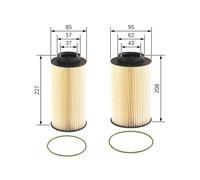 BOSCH F 026 402 146 Fuel filter