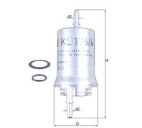 Fuel Filter Element Fits Skoda Fabia Octavia VW Polo New Beetle Mahle KL 176/6D