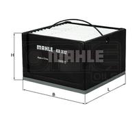 Fuel Filter Element MAHLE KX 332 - Precision OE Matching Fit & High Quality