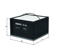 MAHLE KX 332 Fuel filter