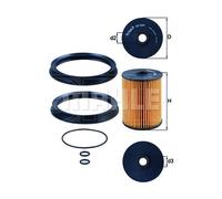 Fuel Filter KX504D Mahle 16146757196 6757196