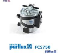 Fuel filter Filter Insert FCS750 PURFLUX for RENAULT NISSAN