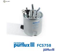 Fuel filter Filter Insert FCS758 PURFLUX for NISSAN NP300 PICKUP NAVARA NP300