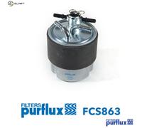 Fuel filter Filter Insert FCS863 PURFLUX for NISSAN QASHQAI I