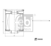 FEBI BILSTEIN 198408 Fuel filter