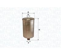 Fuel filter Filter Insert 153071760730 MAGNETI MARELLI for FORD MAZDA VOLVO