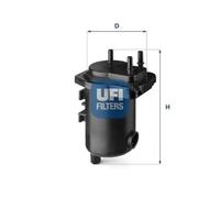 UFI 24.132.00 Fuel filter