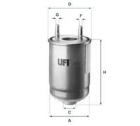FUEL FILTER 24.187.00 FOR RENAULT GRAN/TOUR/III/Grandtour MEGANE/Combi/Van 1.5L