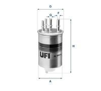 UFI 24.188.00 Fuel filter
