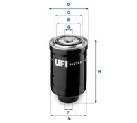 Fuel filter Filter Insert 24.374.00 UFI for TOYOTA VW FORD METROCAB MAZDA SUBARU