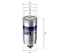 Fuel filter Filter Insert 24.399.00 UFI for BMW IVECO