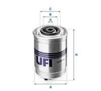 Fuel filter Filter Insert 24.401.00 UFI for FORD LDV