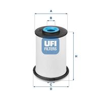 UFI Filters 26.033.00 Diesel Filter