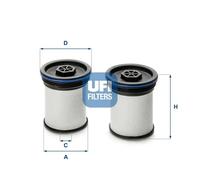UFI 27.196.00 Air filter