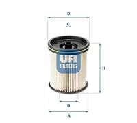 UFI 26.122.00 Fuel filter