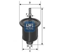 FUEL FILTER 31.731.00 FOR MITSUBISHI 4G63 2.0L 4cyl GALANT VIII6A13 2.5L 6cyl
