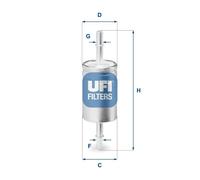 UFI 31.740.03 Fuel filter