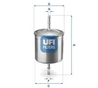 UFI 53.232.00 Pollen filter