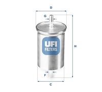 UFI Filters, Fuel Filter 31.923.00