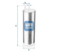 Fuel filter Filter Insert 31.947.00 UFI for VW MULTIVAN Mk V