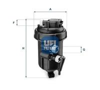 Fuel filter Filter Insert 55.108.00 UFI for FIAT PUNTO PUNTO Hatchback Van
