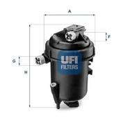 Fuel filter Filter Insert 55.144.00 UFI for FIAT SEDICI