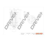 Fuel filter Filter Insert DP1110.13.0077 Drve+ for OPEL CORSA D Hatchback Van