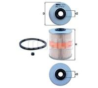 Mahle Fuel Filter KX206D fits Renault Vauxhall - Genuine Part