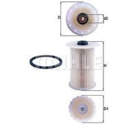 Fuel filter Filter Insert KX 229D KNECHT for FORD FOCUS II FOCUS C-MAX GALAXY II