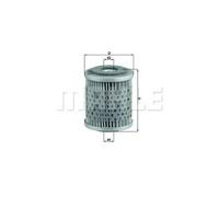 Mahle Original Fuel Filter KX38 - OE Matching Fit, Fits Volvo 240/740/760/940