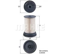 Mahle Fuel Filter KX516/S 95135912 4820751 4820771 95135917 72457300 OE Quality