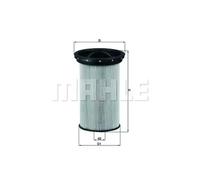 MAHLE ORIGINAL Fuel Filter KX 69 Filter Insert BMW: 3 Saloon, 3 Compact, 3 Touring