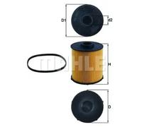 MAHLE KX 70D Fuel filter