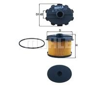 MAHLE KX 84D Fuel filter