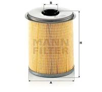 Fuel filter Filter Insert P 735 x MANN-FILTER for RENAULT EXTRA Van CLIO I