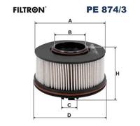 FILTRON PE 874/3 Fuel filter