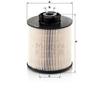 Fuel filter Filter Insert PU 1046/1 x MANN-FILTER for MERCEDES-BENZ OPTARE MAZ