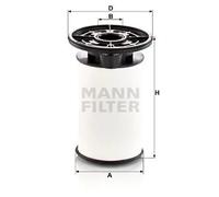 MANN Fuel Filter With Gasket/Seal 115mm Height For Alfa Romeo Giulia Fiat Ducato