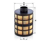 Fuel Filter fits FIAT SEDICI FY 1.9D 2.0D 06 to 14 Mann 51779083 6001073287 New