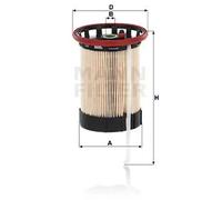 MANN-FILTER PU 8014 Fuel filter