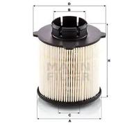 Fuel filter Filter Insert PU 9001/1 x MANN-FILTER for SAAB OPEL CHEVROLET