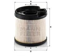 Fuel filter Filter Insert PU 922 x MANN-FILTER for CITROËN PEUGEOT FIAT SUZUKI