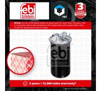Fuel Filter Fits Audi A6 quattro 4F OE 4F0127435A Febi 30756