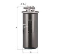 Mahle Fuel Filter FOR AUDI A6 C6 4F2 4F5 4FH 2.7 3.0 TDI 4F0127435 4F0127435A