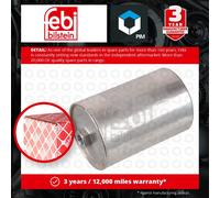 Fuel Filter fits AUDI V8 3.6 88 to 94 PT 4B0201060 4B0201060AA 4B0201060B Febi