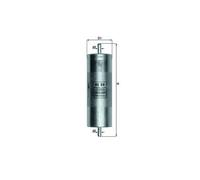 MAHLE Fuel Filter In-Line - KL35